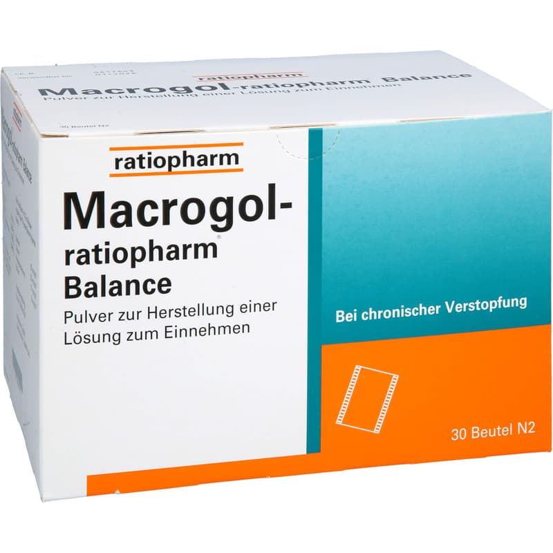 MACROGOL-ratiopharm Balance Plv.zHeLzEinn.