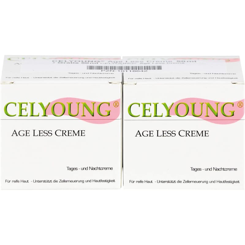 CELYOUNG age less cream plus a free