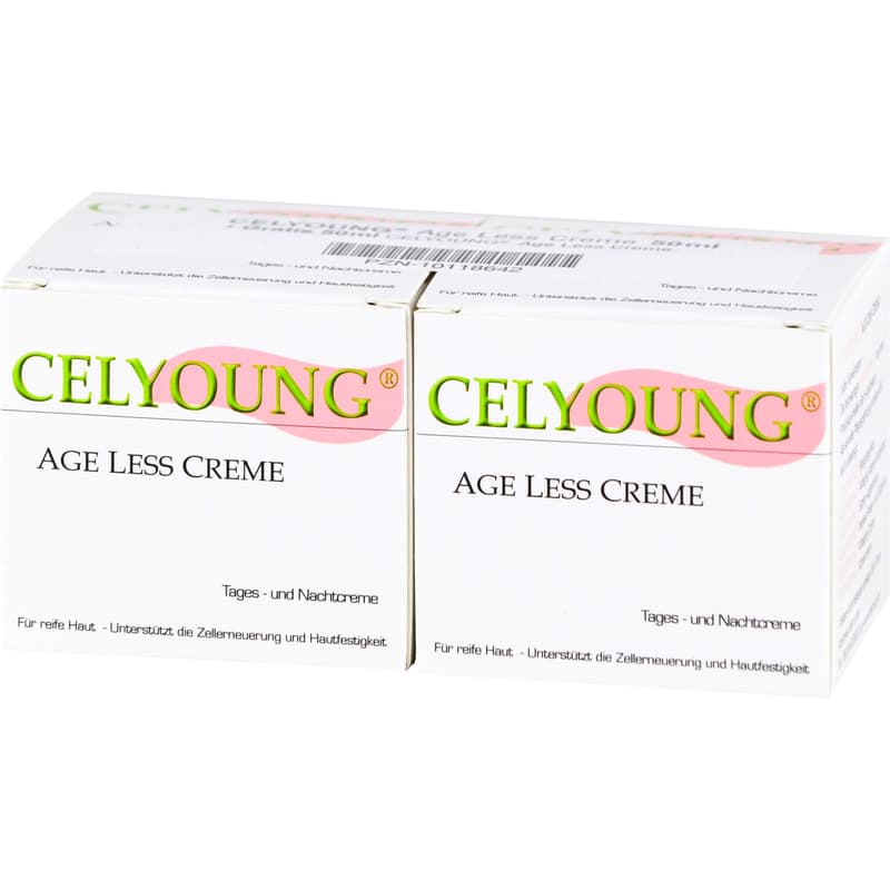 CELYOUNG age less cream plus a free