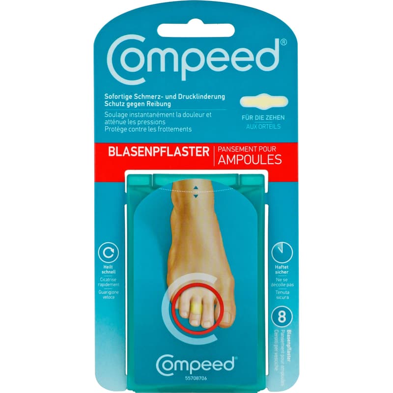 COMPEED Blasenpflaster an den Zehen