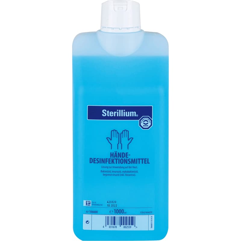 STERILLIUM hand disinfection solution
