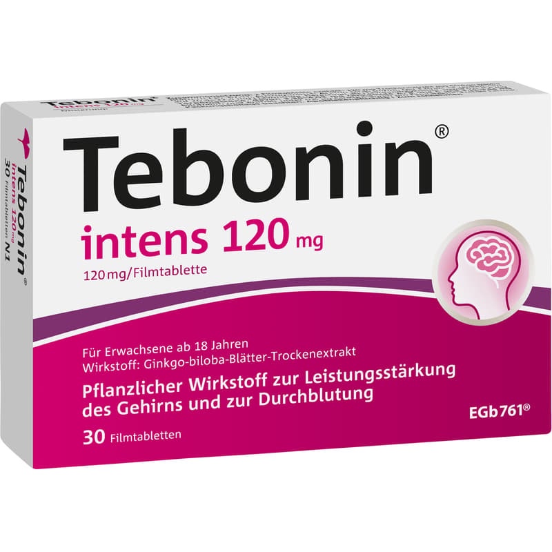 TEBONIN intens 120 mg film-coated tablets