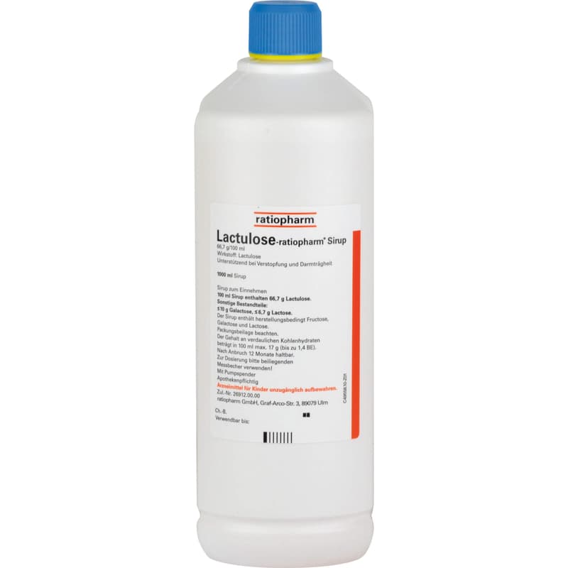 LACTULOSE-ratiopharm Sirup