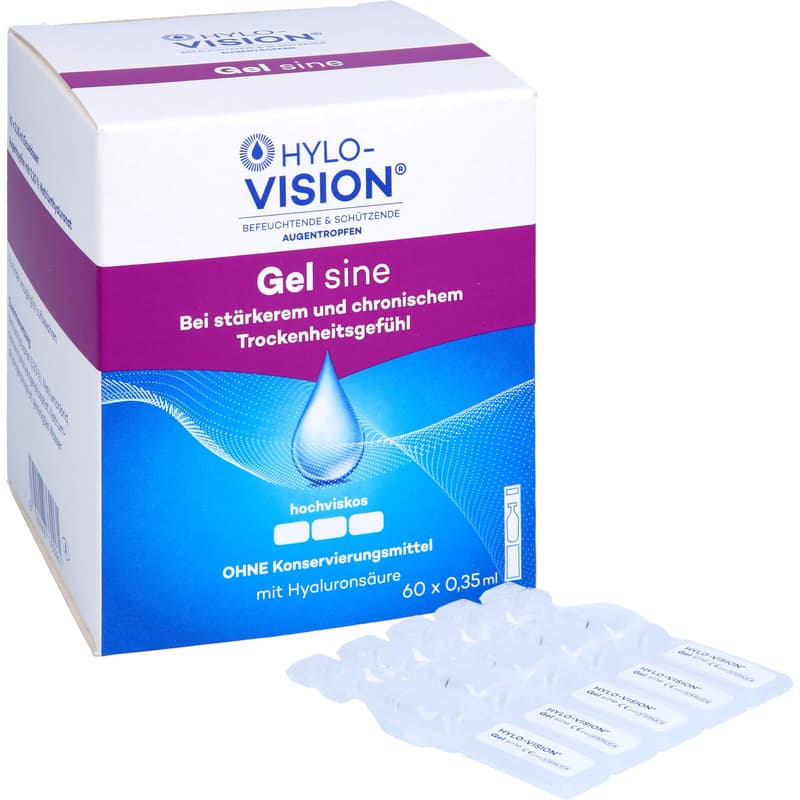 HYLO-VISION Gel single-dose pipettes