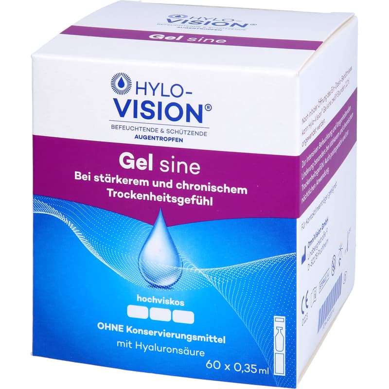 HYLO-VISION Gel single-dose pipettes