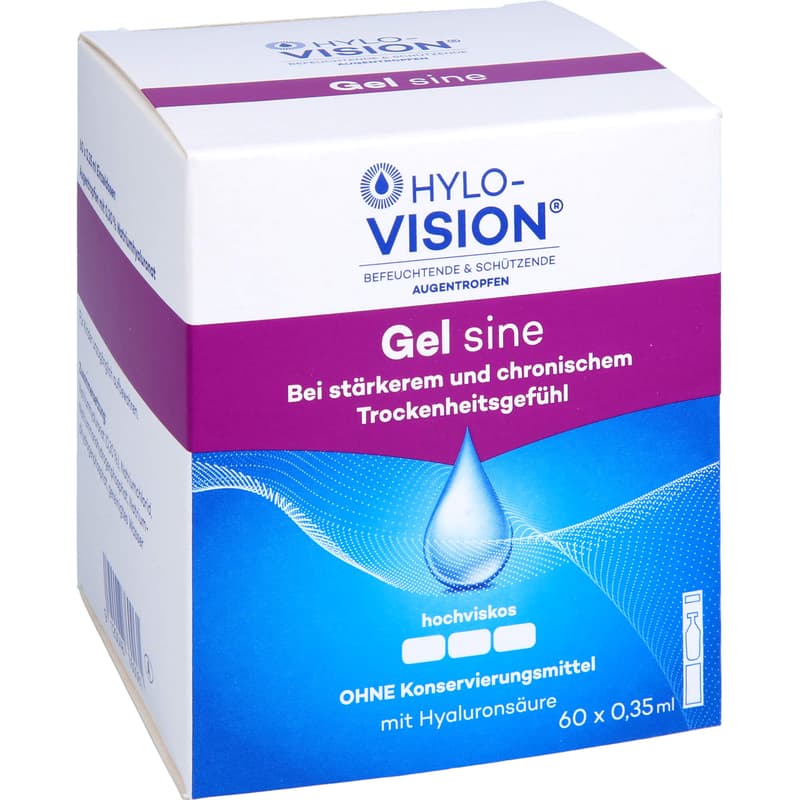 HYLO-VISION Gel single-dose pipettes