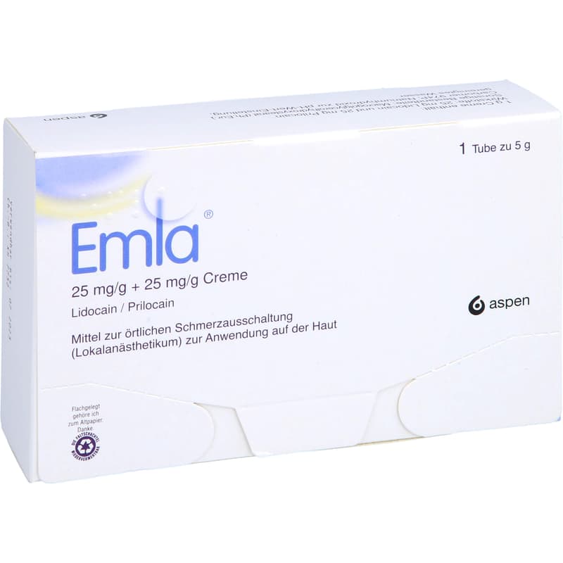 EMLA 25 mg/g + 25 mg/g Creme + 2 Tegaderm Pfl.
