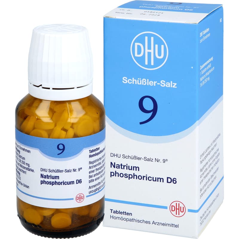 BIOCHEMIE DHU 9 Natrium phosphoricum D 6 Tablets