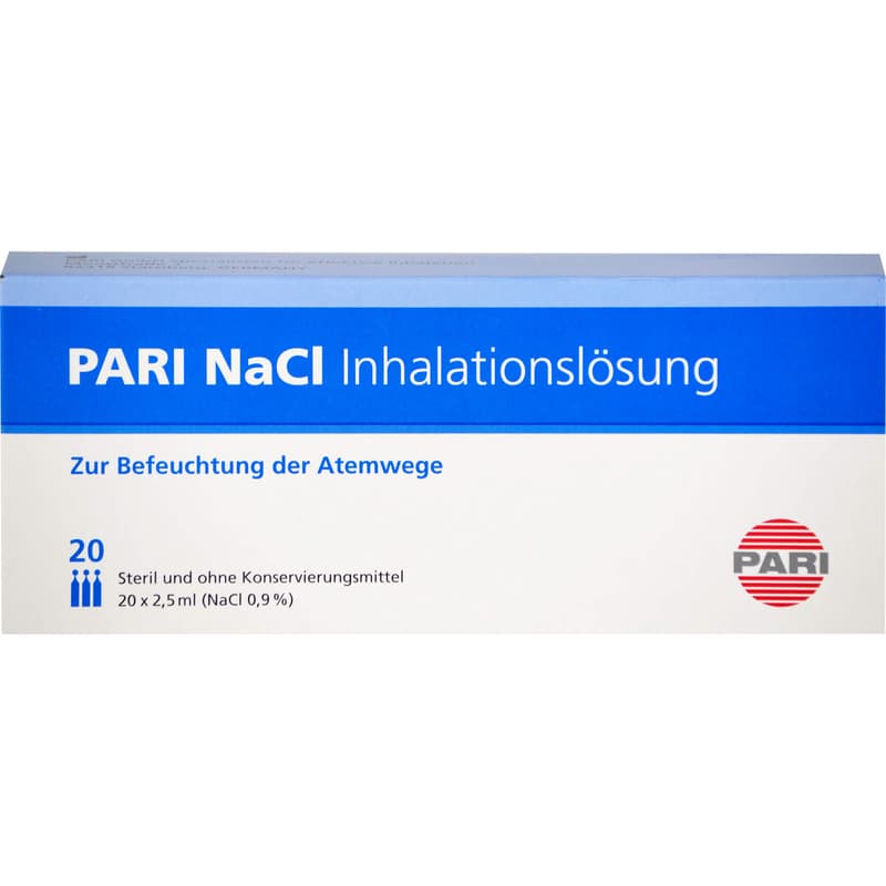 PARI NaCl Inhalationslösung Ampullen