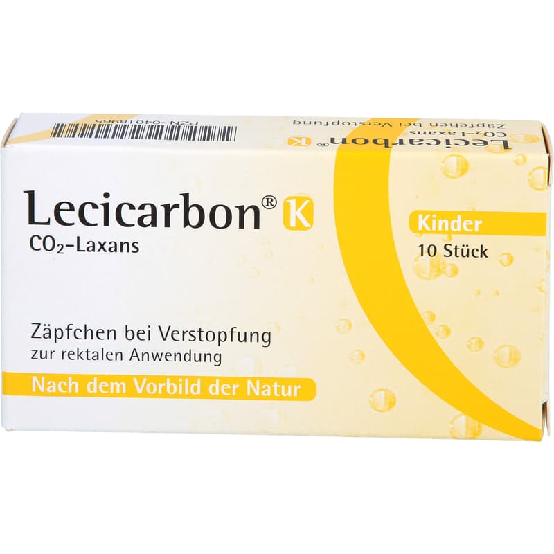 LECICARBON K CO2 Laxans Kindersuppositorien