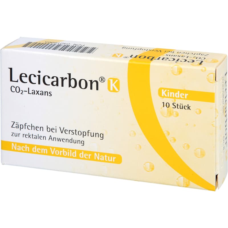 LECICARBON K CO2 Laxans Kindersuppositorien