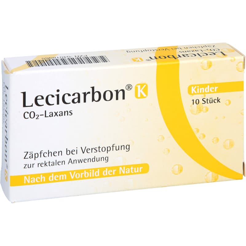 LECICARBON K CO2 Laxans Kindersuppositorien