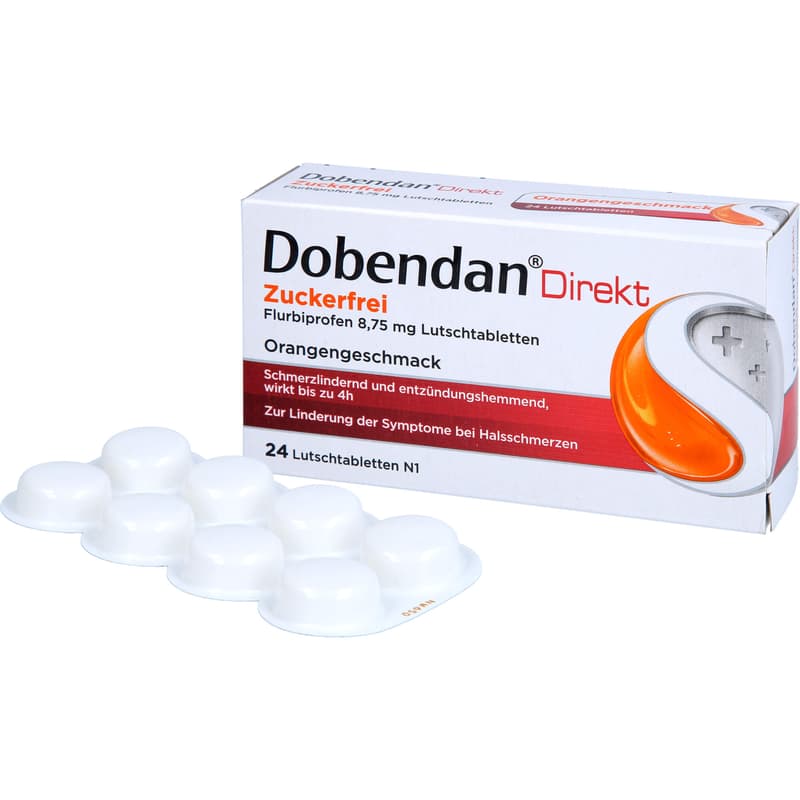 DOBENDAN Direct sugar-free Flurbiprofen 8.75mg Lut