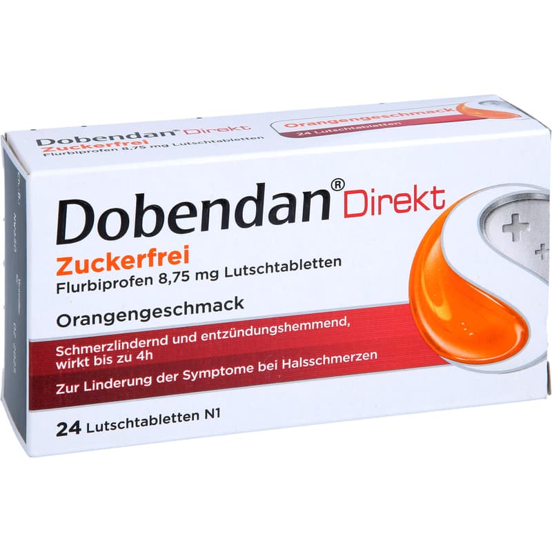 DOBENDAN Direct sugar-free Flurbiprofen 8.75mg Lut