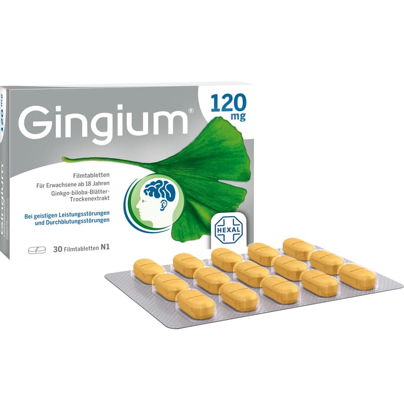 GINGIUM 120 mg Filmtabletten