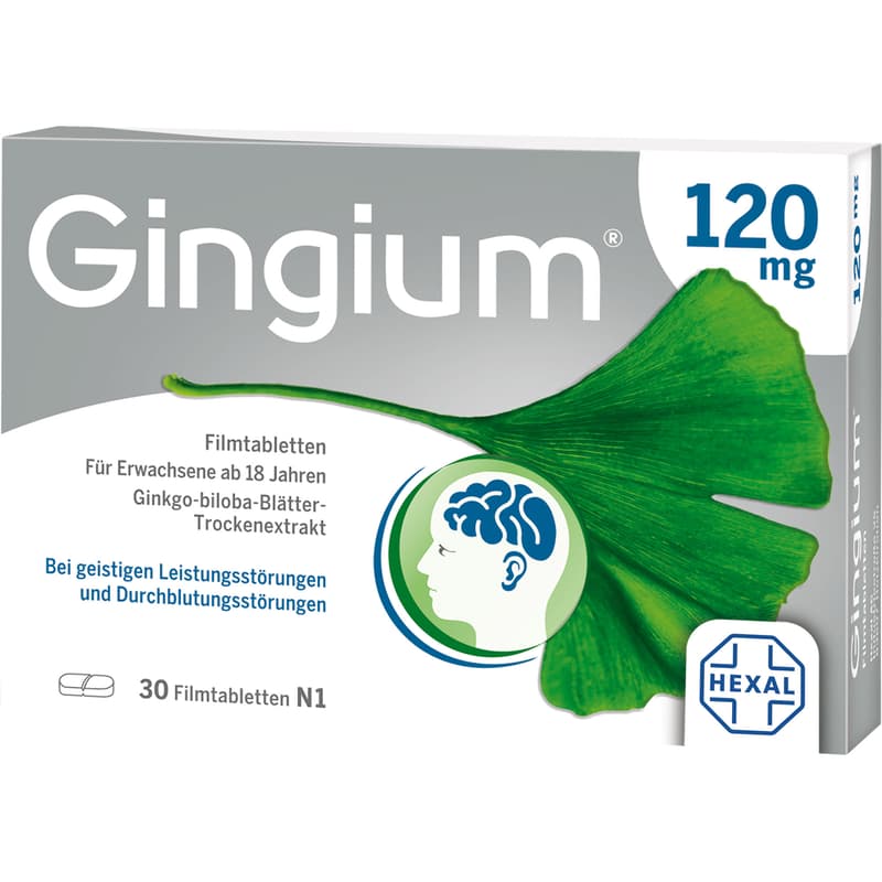 GINGIUM 120 mg Filmtabletten
