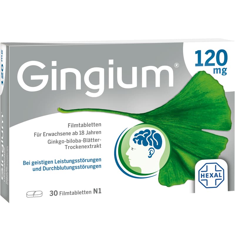 GINGIUM 120 mg Filmtabletten
