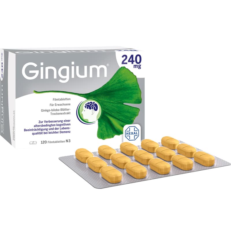 GINGIUM 240 mg Filmtabletten