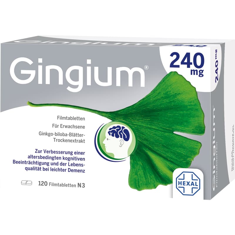 GINGIUM 240 mg Filmtabletten