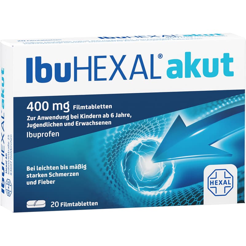 IBUHEXAL akut 400 Filmtabletten