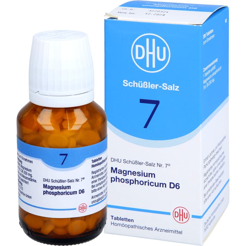 BIOCHEMISTRY DHU 7 Magnesium phosphoricum D 6 Tablets