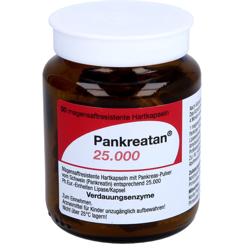 PANKREATAN 25.000 magensaftresistente Hartkapseln