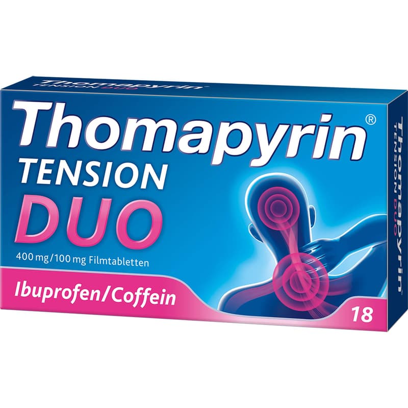 THOMAPYRIN TENSION DUO 400 mg/100 mg film-coated tablets