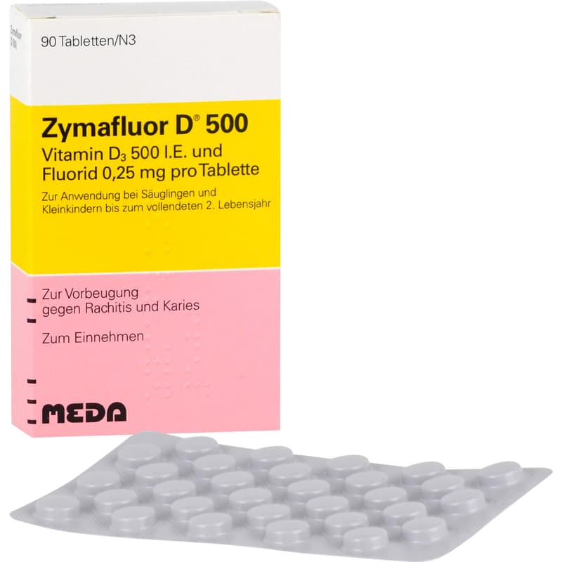 ZYMAFLUOR D 500 Tabletten