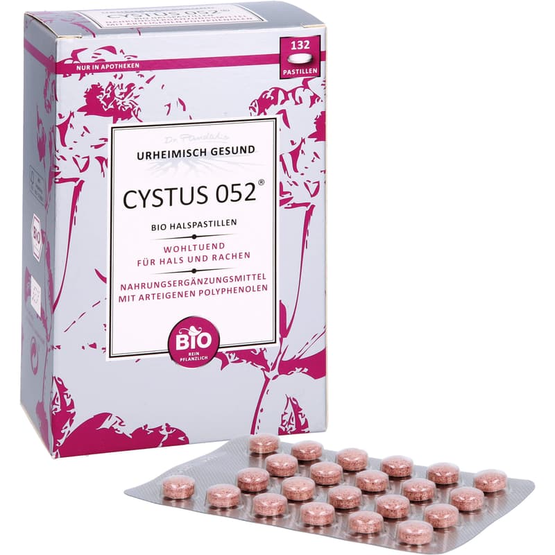 CYSTUS 052 Organic Throat Lozenges