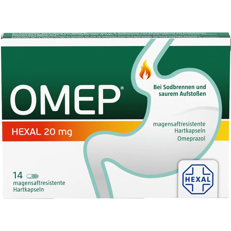 OMEP HEXAL 20 mg magensaftresistente Hartkapseln