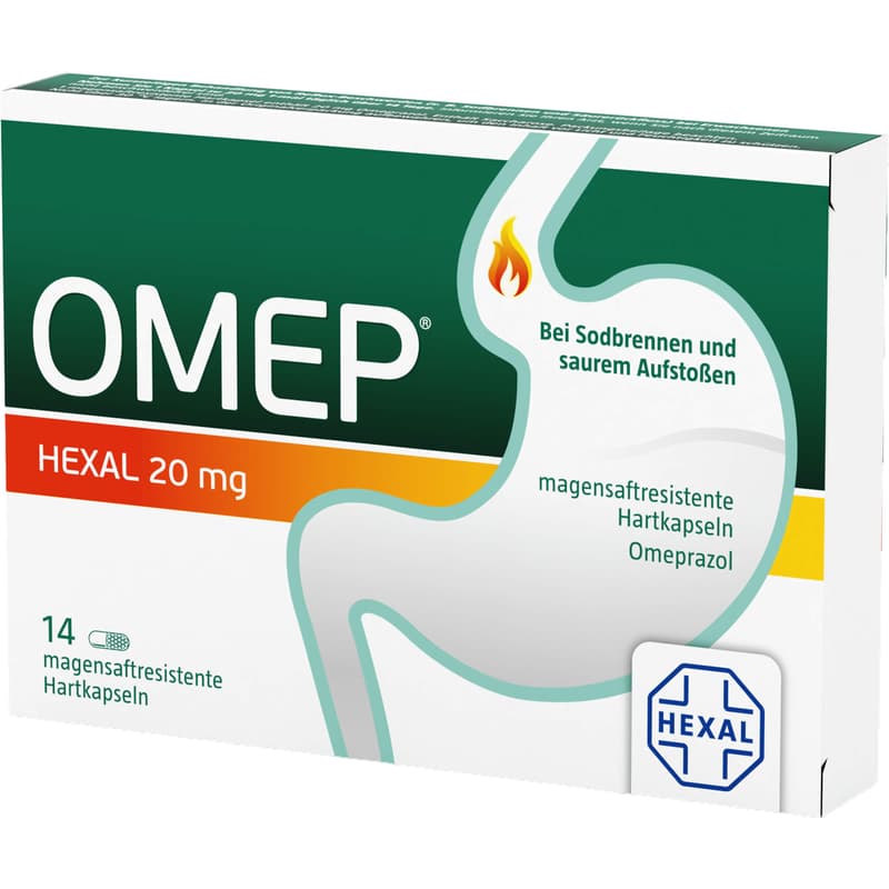 OMEP HEXAL 20 mg magensaftresistente Hartkapseln