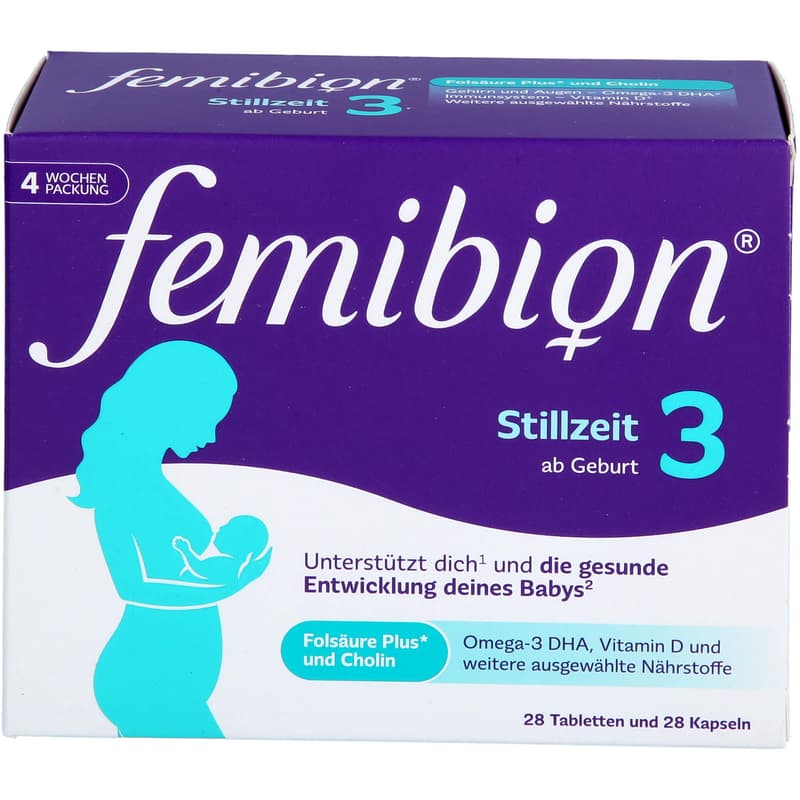 FEMIBION 3 Breastfeeding Combination Pack
