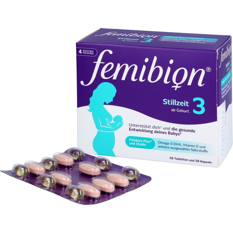 FEMIBION 3 Breastfeeding Combination Pack