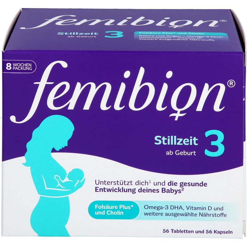 FEMIBION 3 Breastfeeding Combination Pack