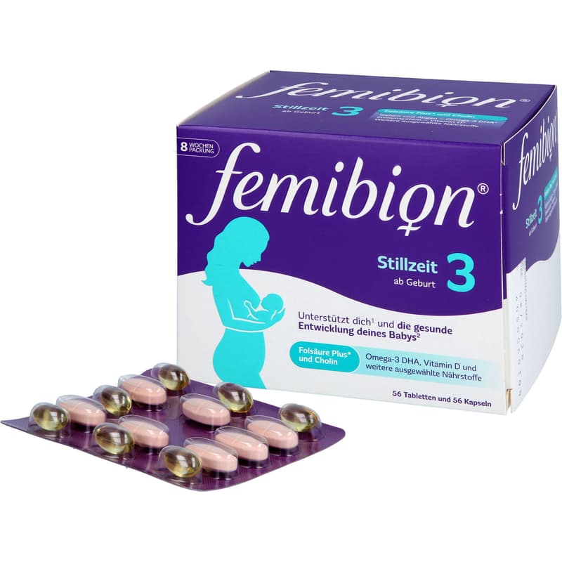 FEMIBION 3 Breastfeeding Combination Pack