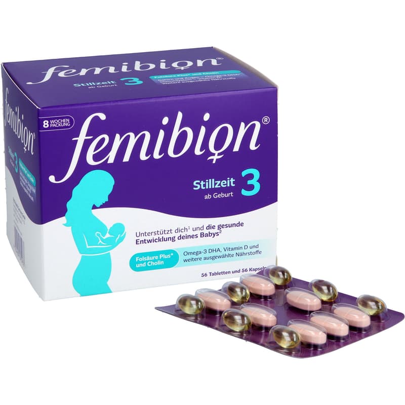 FEMIBION 3 Breastfeeding Combination Pack
