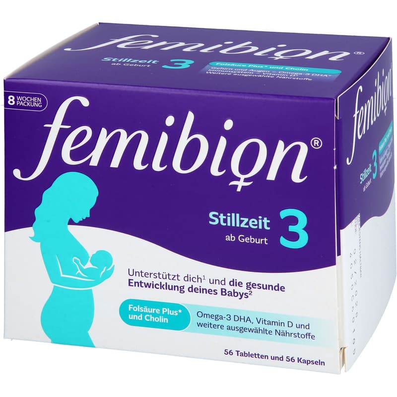 FEMIBION 3 Breastfeeding Combination Pack