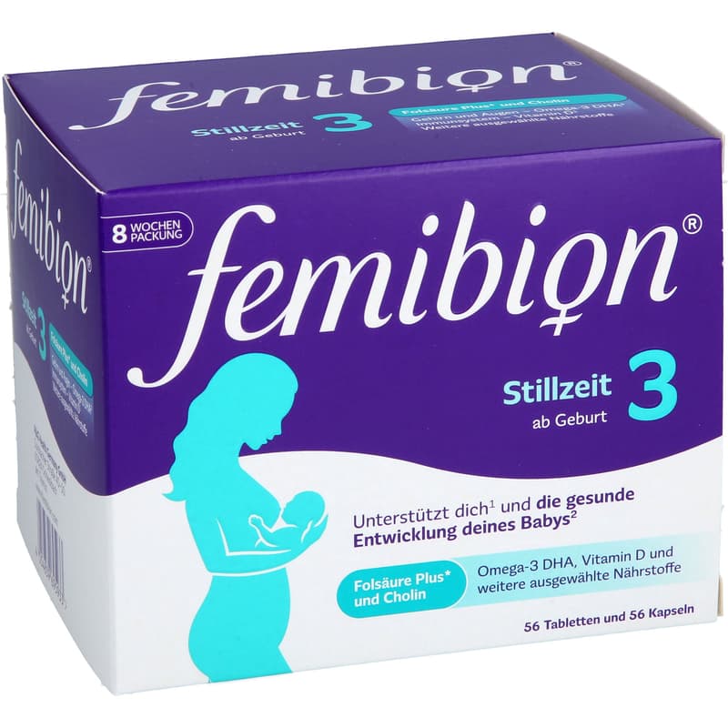 FEMIBION 3 Breastfeeding Combination Pack