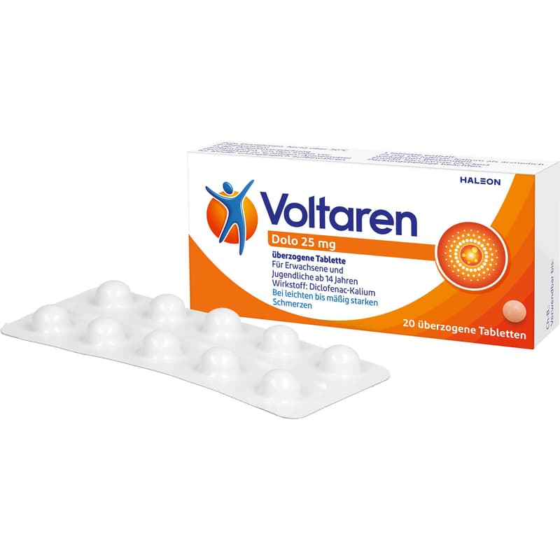 VOLTAREN Dolo 25 mg überzogene Tabletten