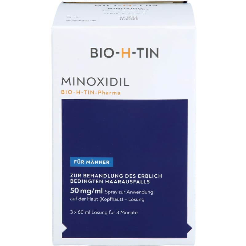 MINOXIDIL BIO-H-TIN Pharma 50 mg/ml Spray Lsg.