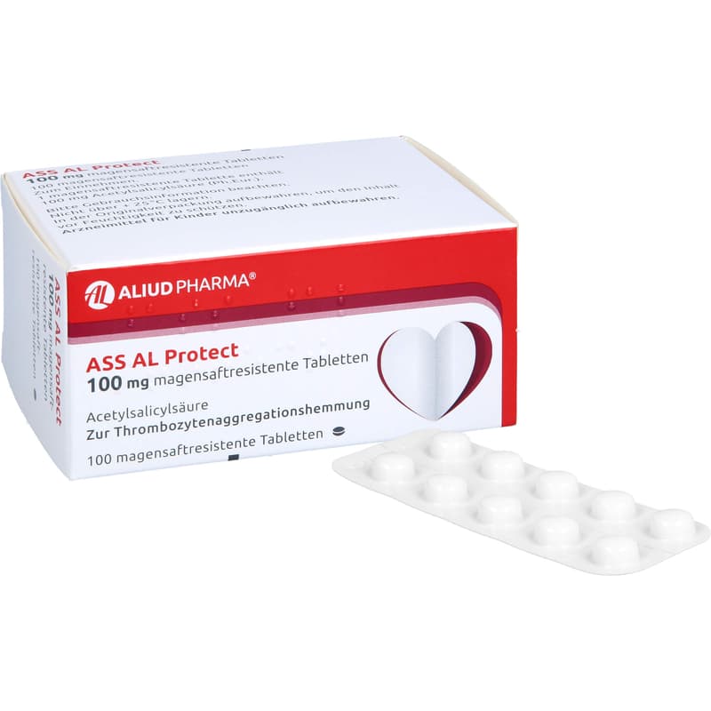 ASS AL Protect 100 mg magensaftres.Tabletten