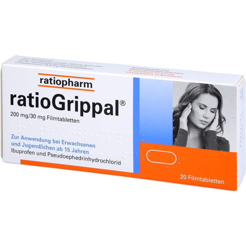 RATIOGRIPPAL 200 mg/30 mg Filmtabletten