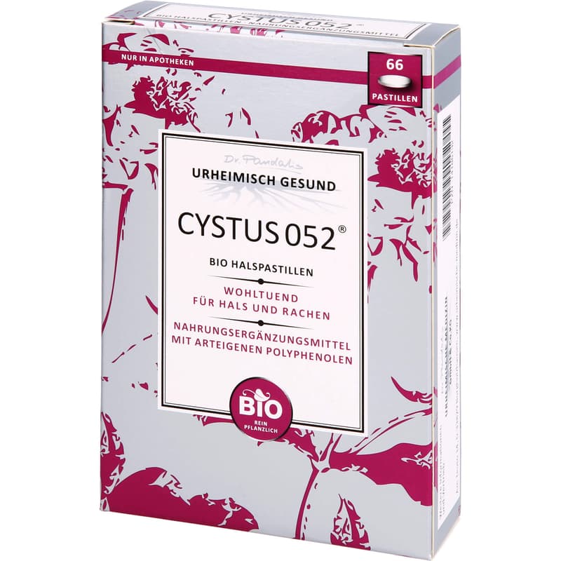 CYSTUS 052 Bio Halspastillen