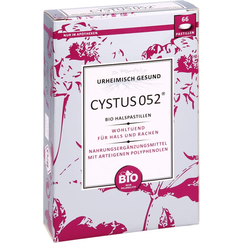 CYSTUS 052 Bio Halspastillen