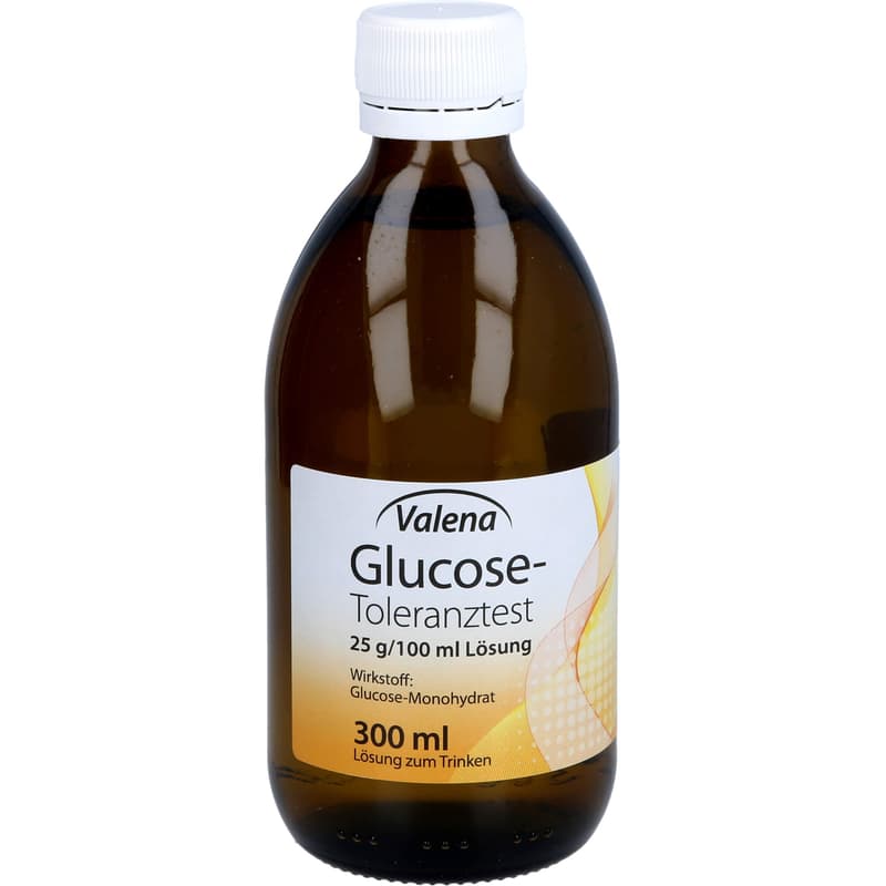 GLUCOSE-TOLERANZTEST 25 g/100 ml Lösung