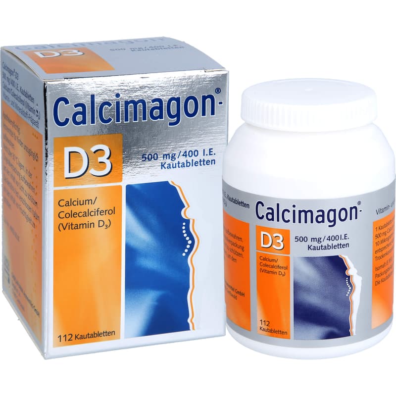 CALCIMAGON D3 Kautabletten