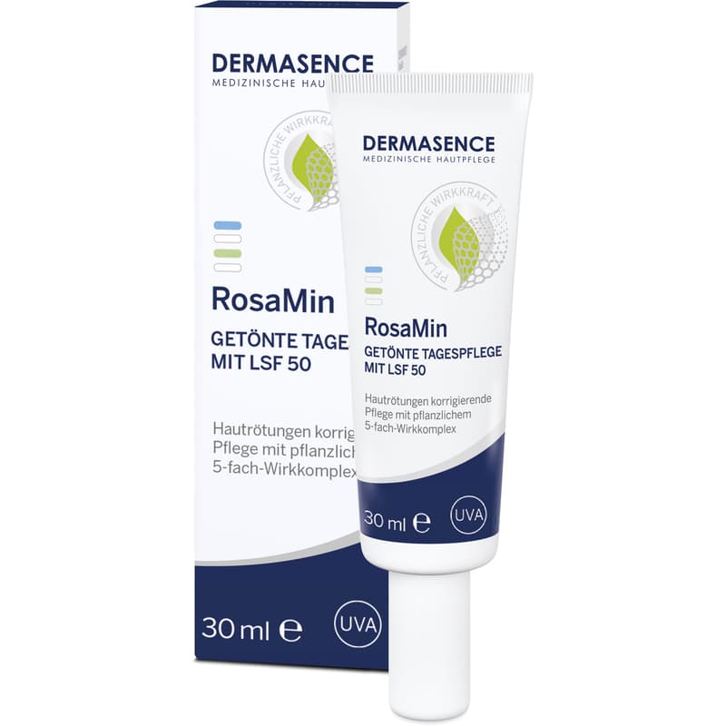 DERMASENCE RosaMin getönte Tagespfl.mittel LSF 50