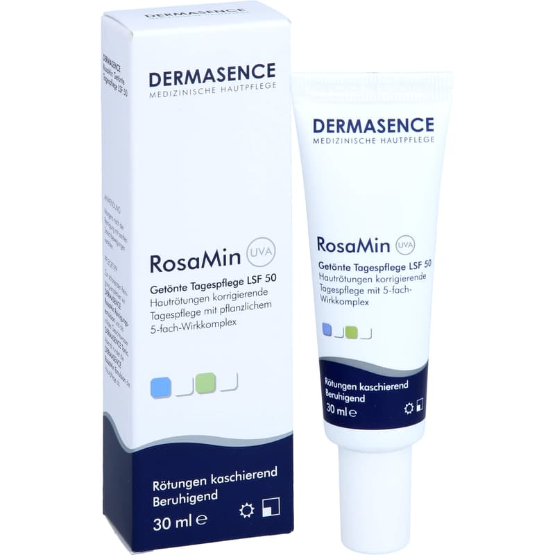 DERMASENCE RosaMin getönte Tagespfl.mittel LSF 50