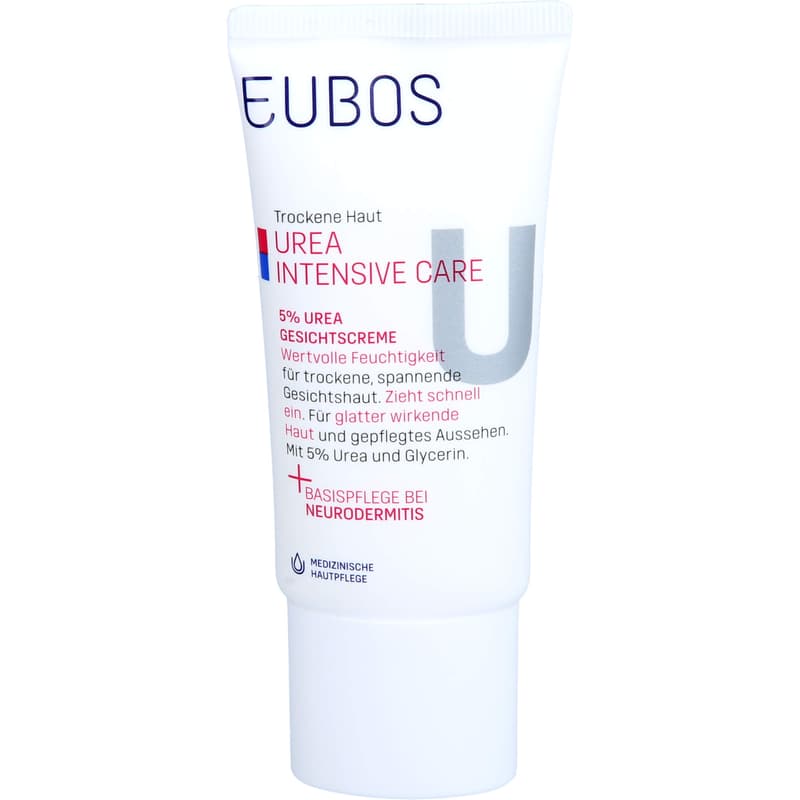 EUBOS TROCKENE Haut Urea 5% Gesichtscreme