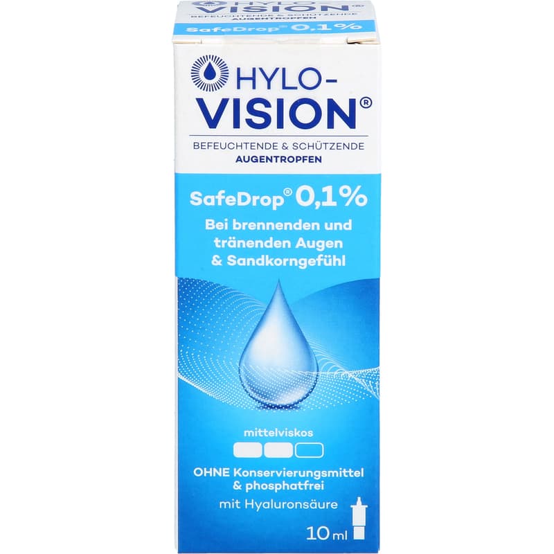 HYLO-VISION SafeDrop 0.1% eye drops